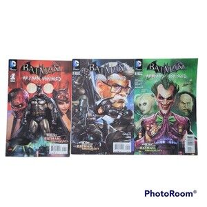 Batman Arkham Unhinged - #1 #2 #3 - 2012
